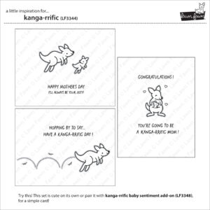Lawn Fawn Stamp Kanga-rrific
