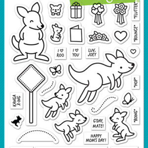 Lawn Fawn Stamp Kanga-rrific
