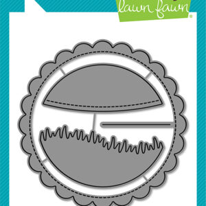 Lawn Fawn Die Give It A Whirl Scalloped Add-on