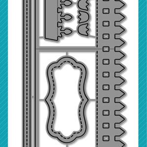 Lawn Fawn Die Platform Pop-up Picket Fence Wrap Around