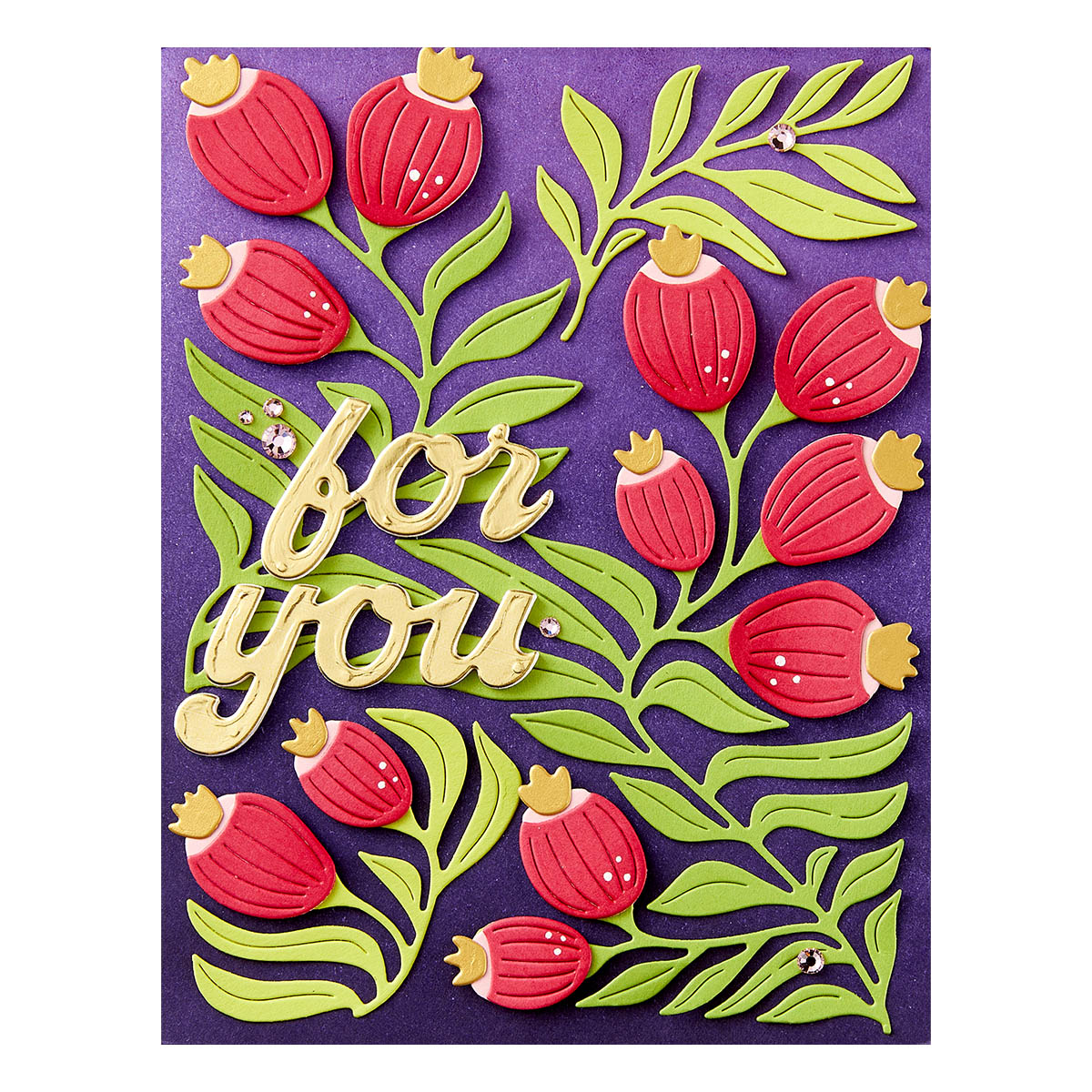 Spellbinders Fresh Picked Berries Etched Dies From the Fresh Picked Collection