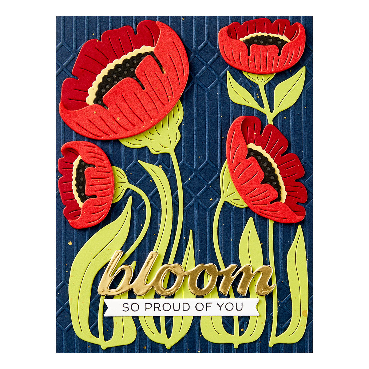 Spellbinders Fresh Picked Anemones Etched Dies From the Fresh Picked Collection