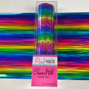 PINK & MAIN CHEERFOIL STREAKS RAINBOW
