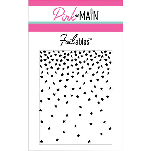 PINK & MAIN FOILABLES FALLING STARS PINK & MAIN FOILABLES FALLING STARS