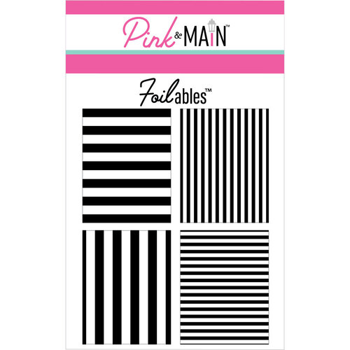 PINK & MAIN FOILABLES MANY STRIPES PINK & MAIN FOILABLES MANY STRIPES