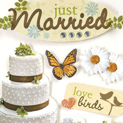 PAPER HOUSE 3D JUST MARRIED