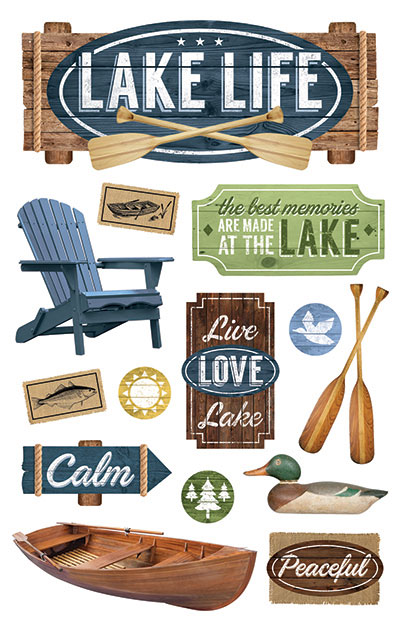 PAPER HOUSE 3D LAKE LIFE