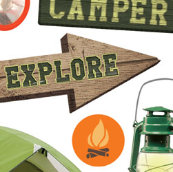 PAPER HOUSE 3D CAMPING