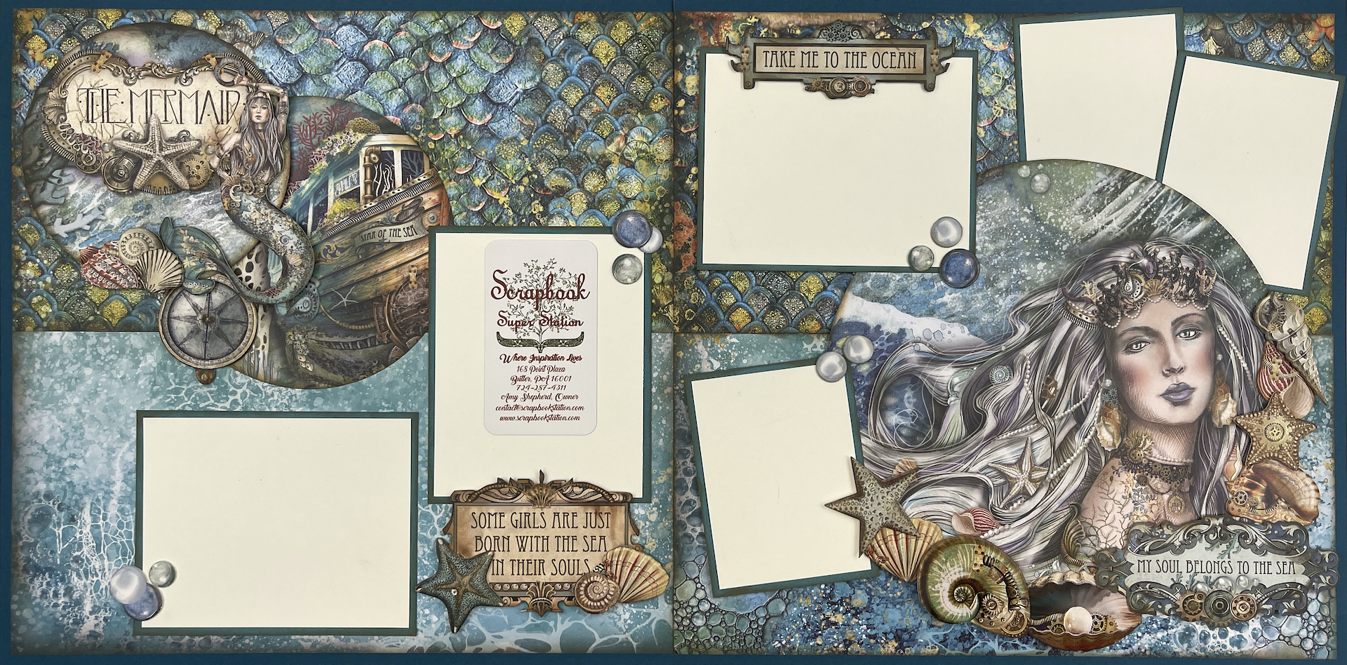 Stamperia Songs of the Sea