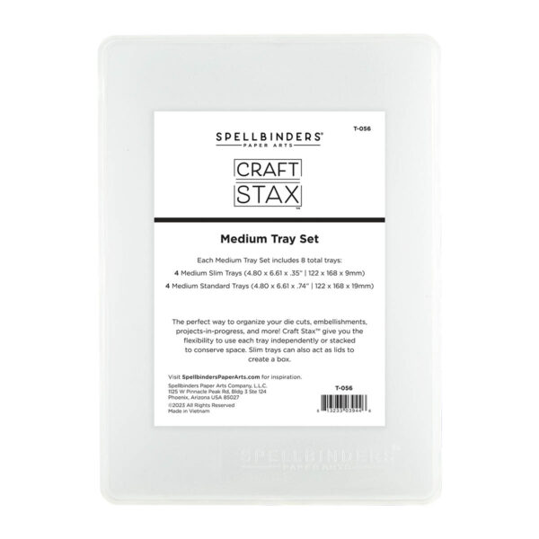 Spellbinders Craft Stax Medium Tray Set