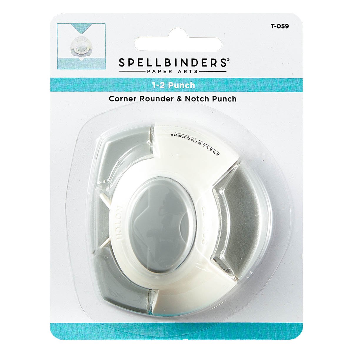 Spellbinders 1-2 Punch: Corner Rounder & Notch