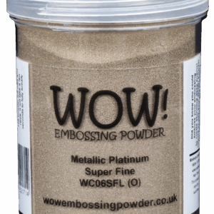 Wow Embossing Powder Platinum Super Fine