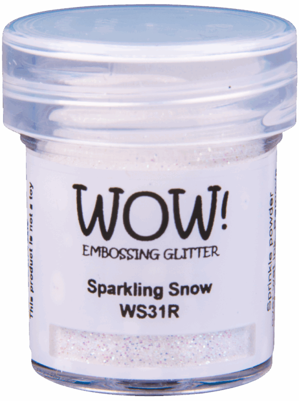 Wow Embossing Powder Sparkling Snow Regular