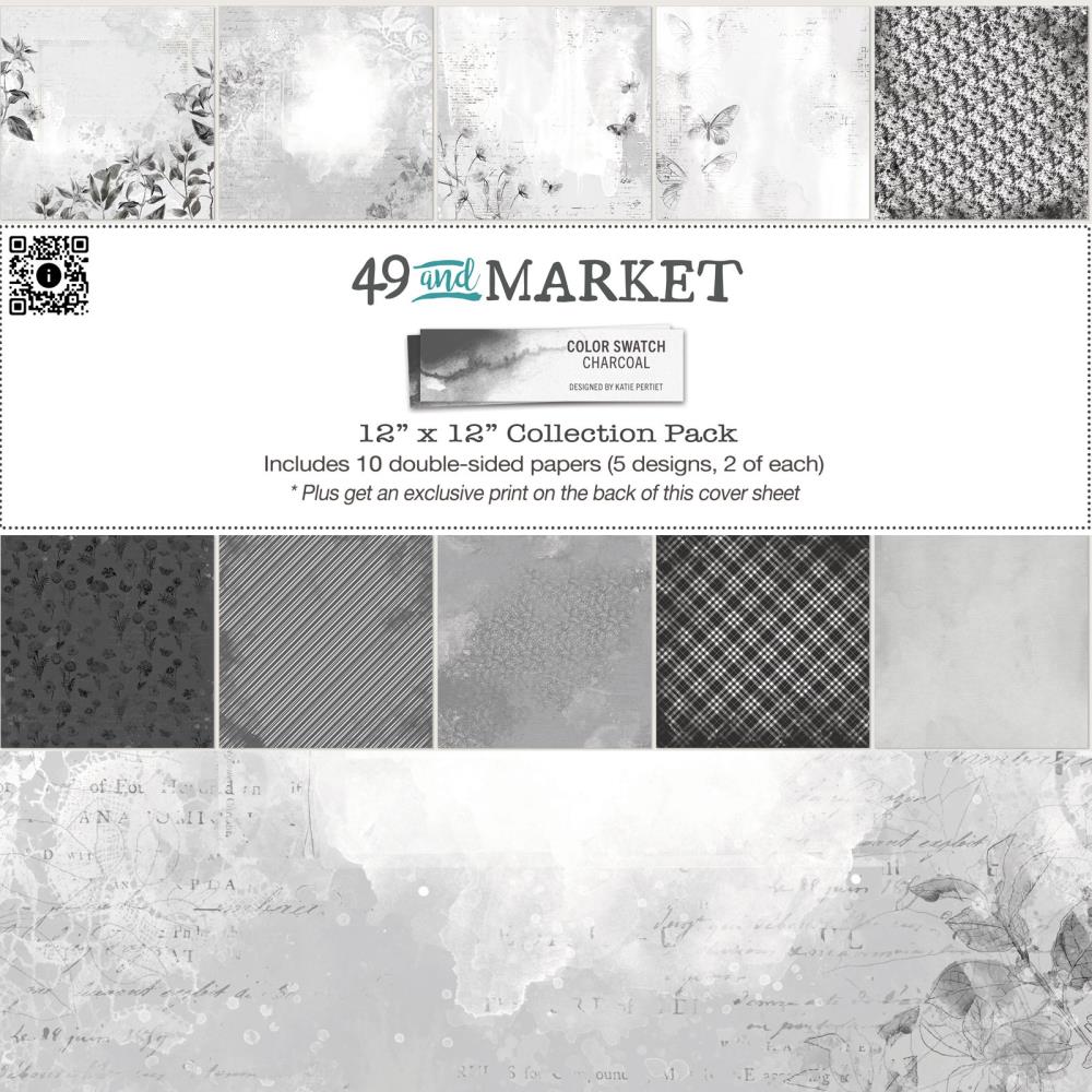 49 & MARKET COLOR SWATCH CHARCOAL SOLIDS KIT