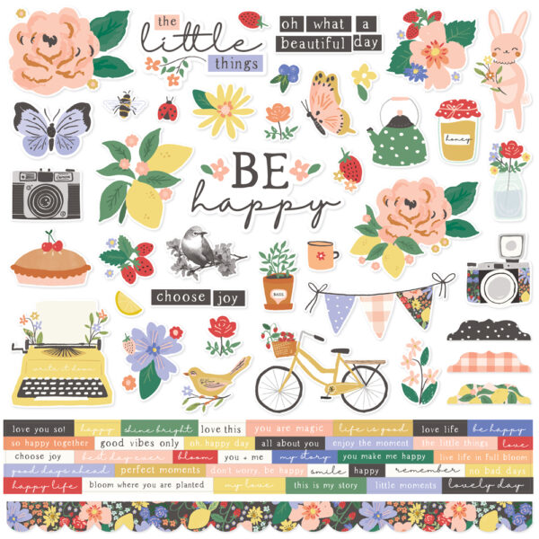 Simple Stories the Little Things Cardstock Stickers Simple Stories the Little Things Cardstock Stickers