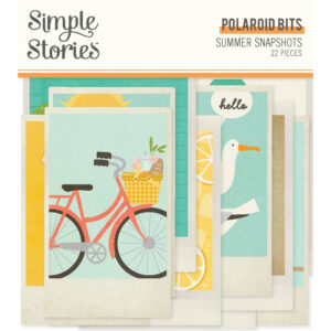 Simple Stories Summer Snapshots Polaroid Bits & Pieces