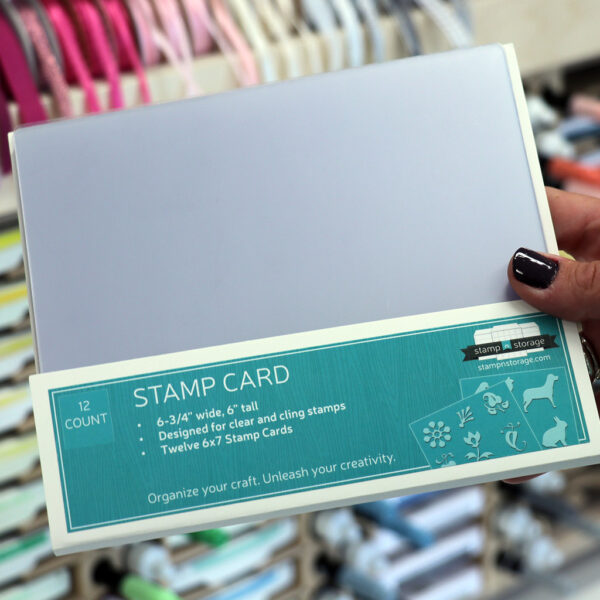 STAMP N STORAGE STAMP CARD 6X7