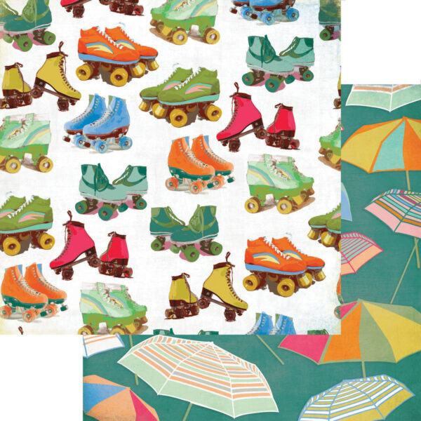 Fancy Pants Beachside Boardwalk 12X12 Sunshine Day Fancy Pants Beachside Boardwalk 12X12 Sunshine Day