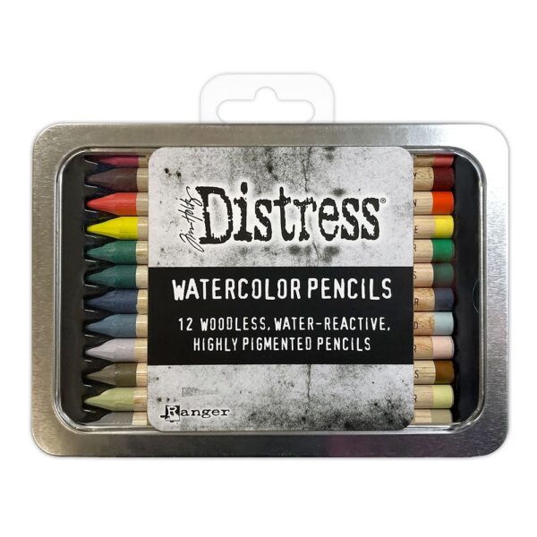 Ranger Tim Holtz Distress Watercolor Pencil Set 5 Ranger Tim Holtz Distress Watercolor Pencil Set 5