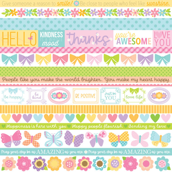 BB Just Because 12X12 Borders