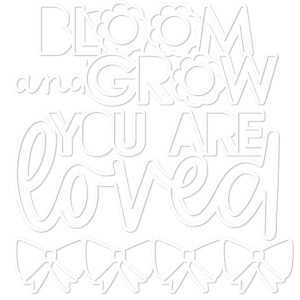 BB Just Becasue Bloom & Grow Cut Outs