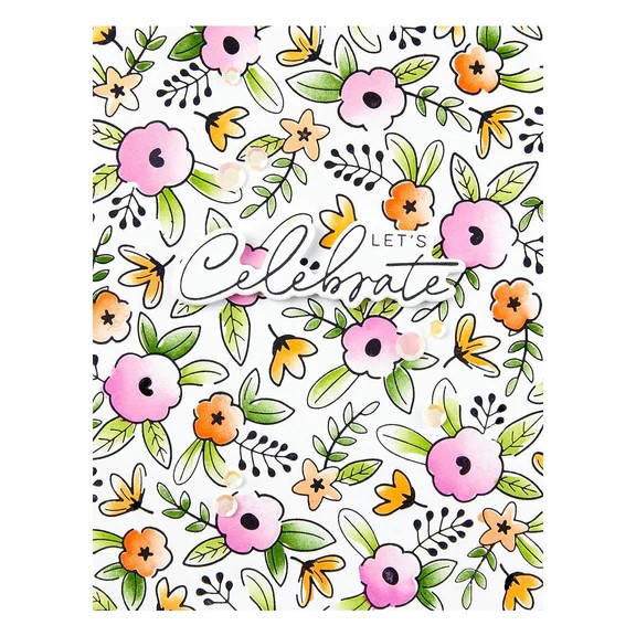 SPELLBINDERS BETTERPRESS FLORAL CELEBRATION
