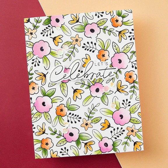 SPELLBINDERS BETTERPRESS FLORAL CELEBRATION
