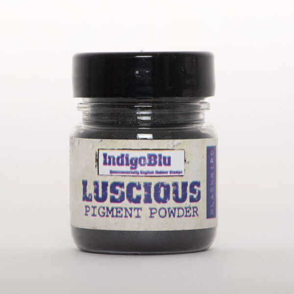 Indigo Blu Luscious Pigment Powder Blackbird (25ML) Indigo Blu Luscious Pigment Powder Blackbird (25ML)