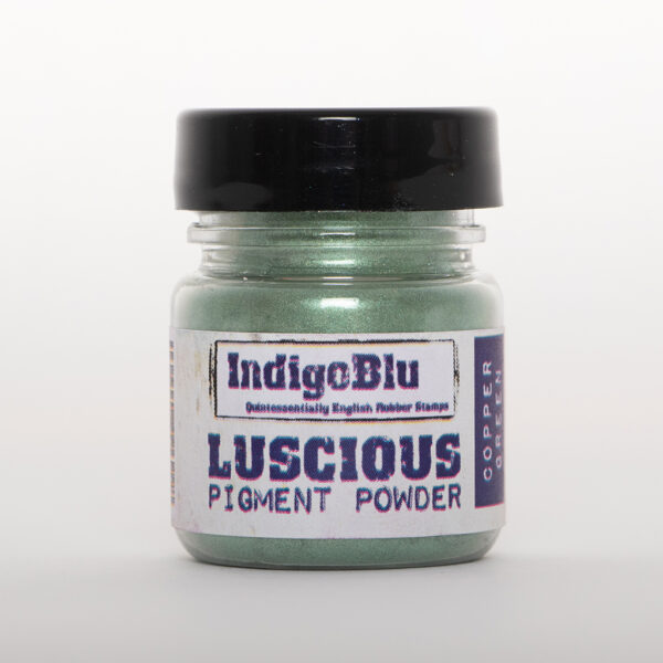 Indigo Blu Luscious Pigment Powder Copper Green (25ML) Indigo Blu Luscious Pigment Powder Copper Green (25ML)
