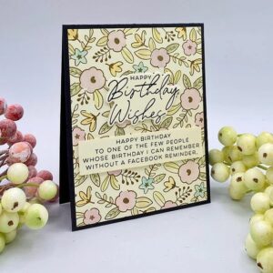 SPELLBINDERS BETTERPRESS FLORAL CELEBRATION