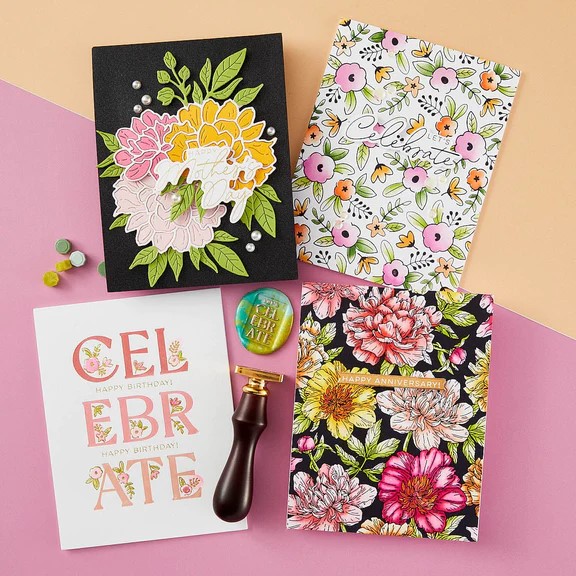 SPELLBINDERS BETTERPRESS FLORAL CELEBRATION