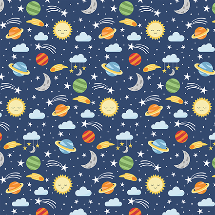 Echo Park My Little Boy 12X12 Up in Space