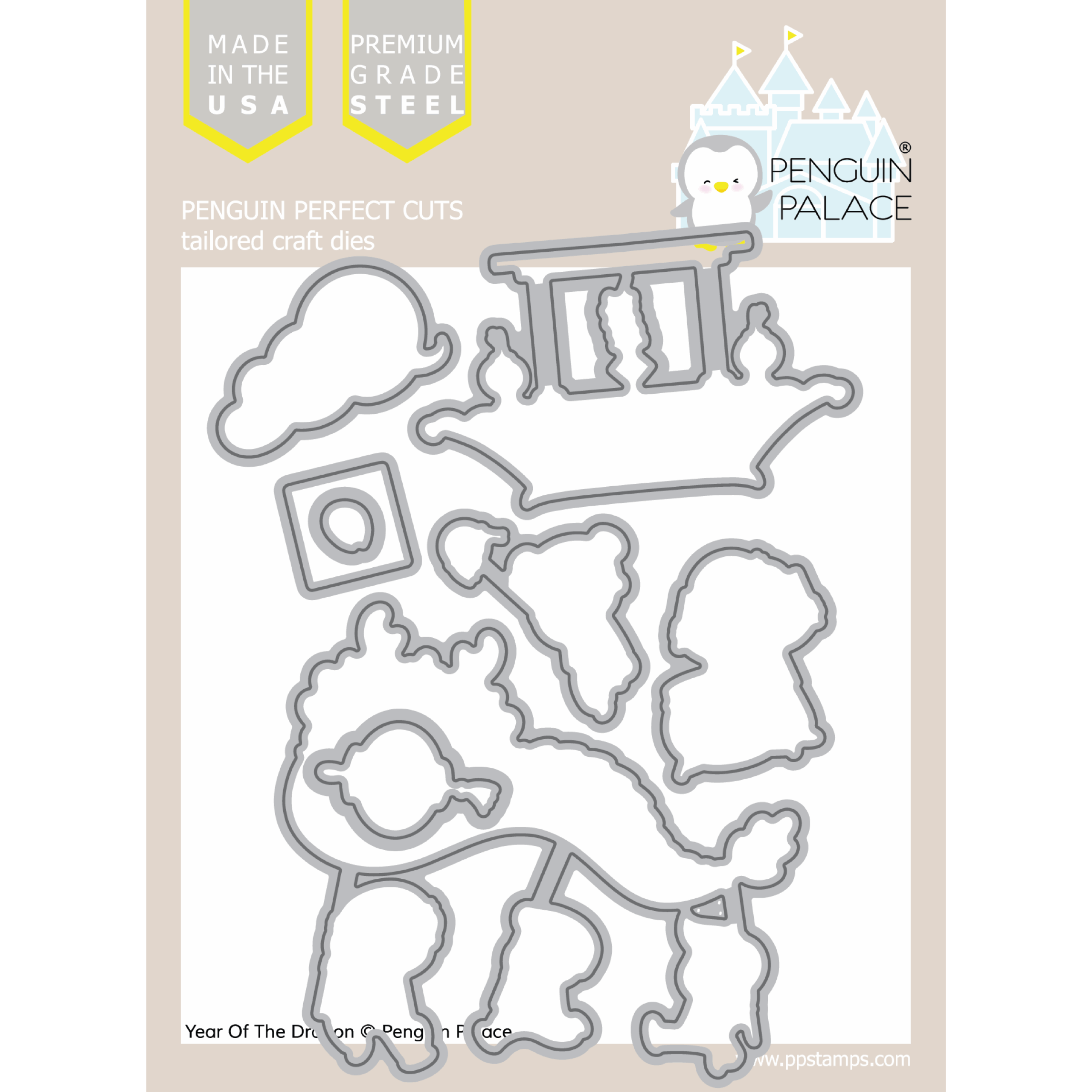 Penguin Palace Die Year of the Dragon