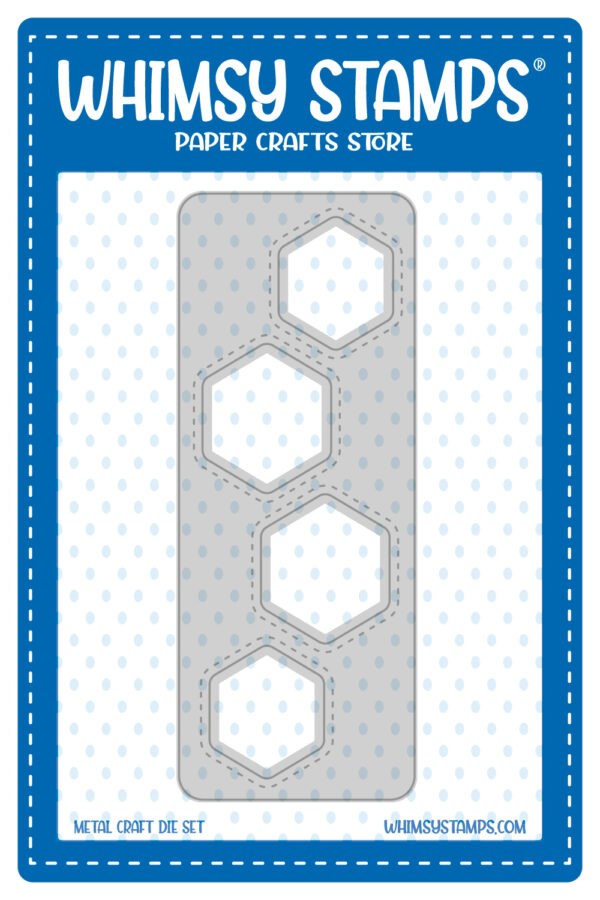 Whimsy Die Slimline Honeycomb Whimsy Die Slimline Honeycomb