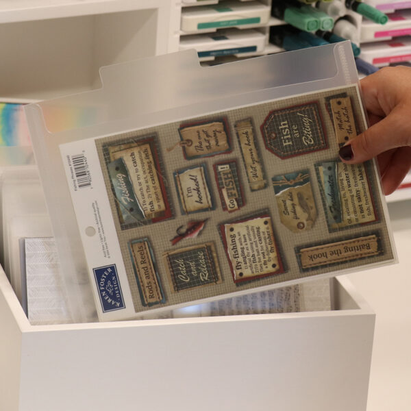 STAMP N STORAGE 6X7 STORAGE POCKET