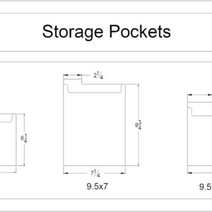 Stamp N Storage Storage Pocket Portrait 9.5X7