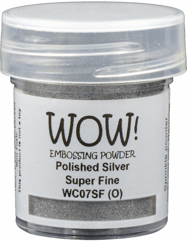 Wow Embossing Powder Polished Silver Super Fine