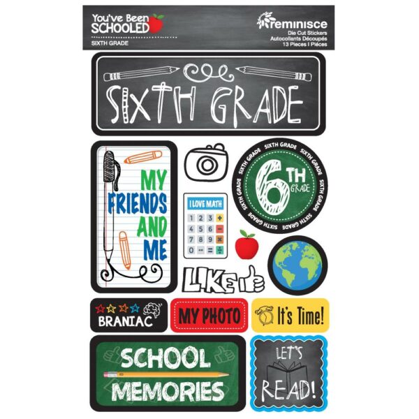 REMINISCE YOU’VE BEEN SCHOOLED SIXTH STICKER REMINISCE YOU'VE BEEN SCHOOLED SIXTH STICKER