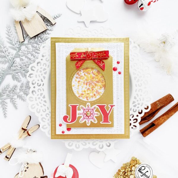 PINKFRESH BLANKET STITCHED RECTANGLE DIE