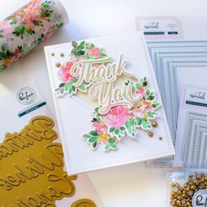 PINKFRESH BLANKET STITCHED RECTANGLE DIE