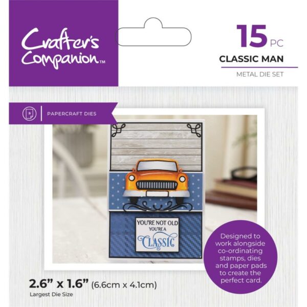 CRAFTER’S COMPANION DIE CLASSIC MAN CRAFTER'S COMPANION DIE CLASSIC MAN