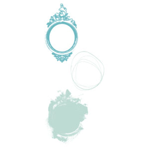 Sizzix 49 & Market Stamp Artsy Regal Frame