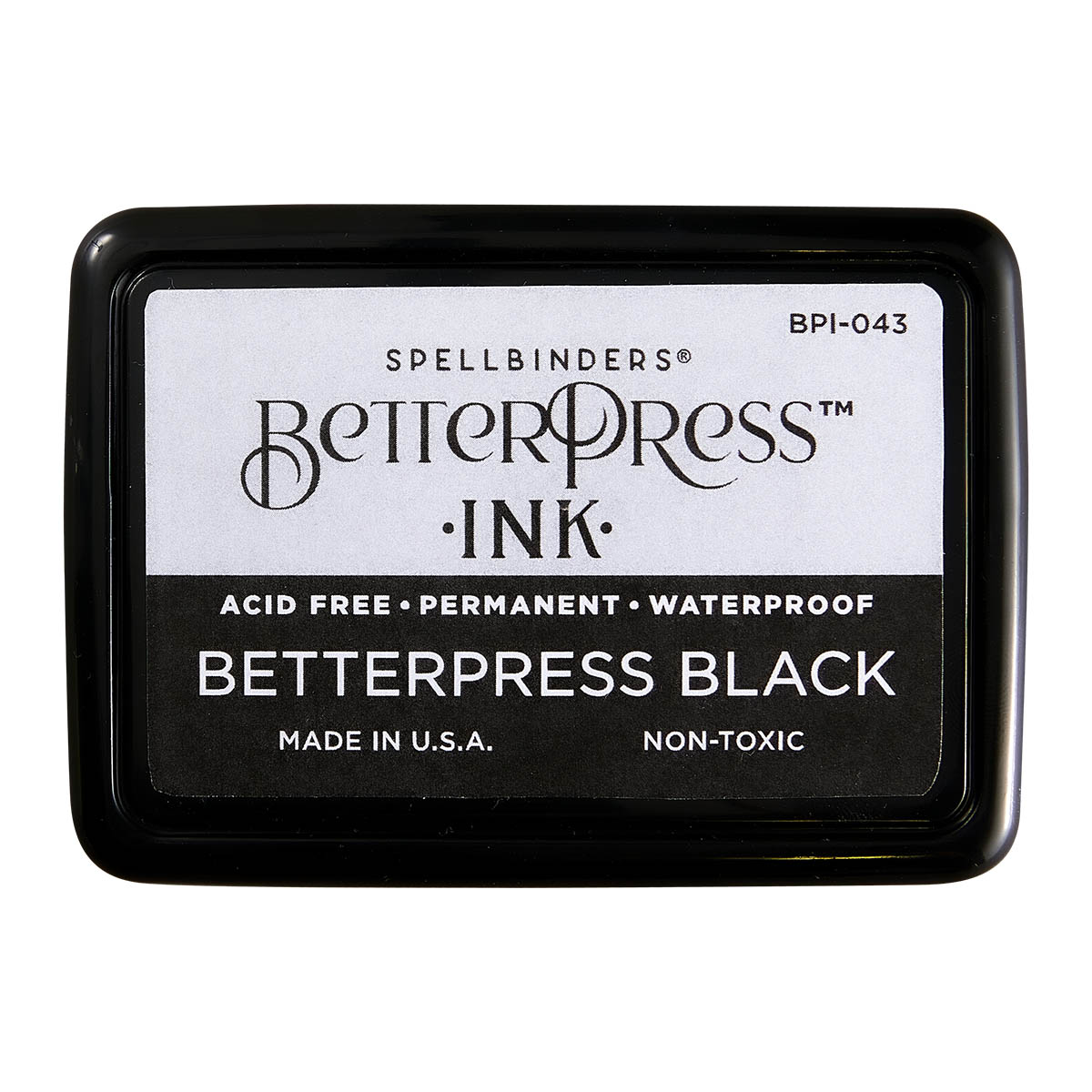 SPELLBINDERS INK BETTERPRESS BLACK