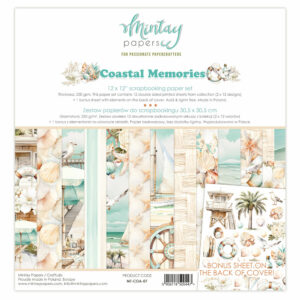 Mintay Coastal Memories 12 X 12 Paper Set