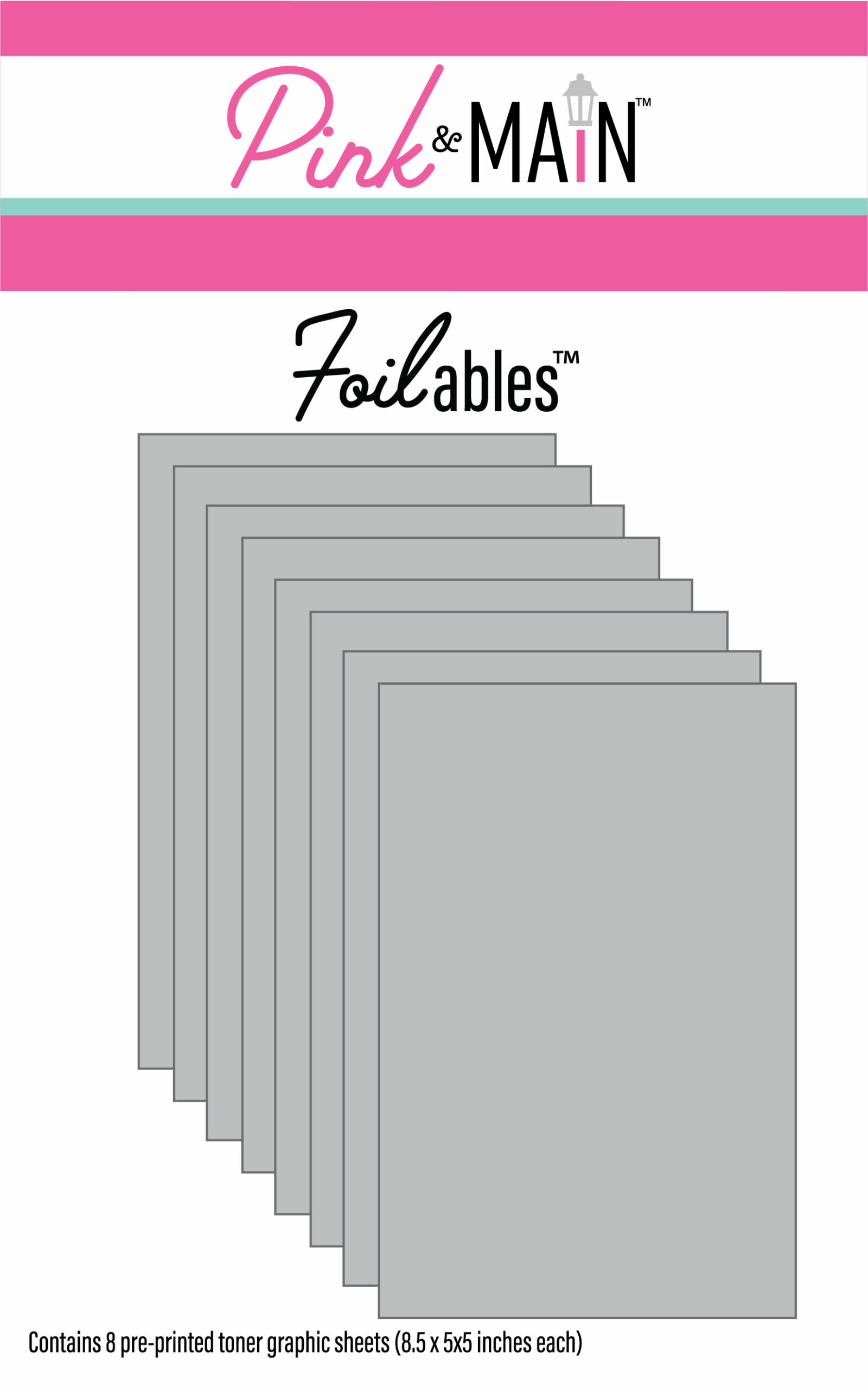 Pink & Main Toner Sheets Silver