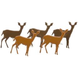 EYELET OUTLET DEER BRADS