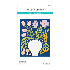 SPELLBINDERS DIES FRESH PICKED VASE BOUQUET