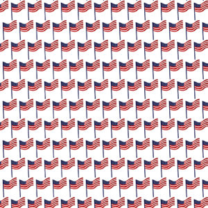 Echo Park Stars & Stripes 12X12 6X4 Journaling Cards