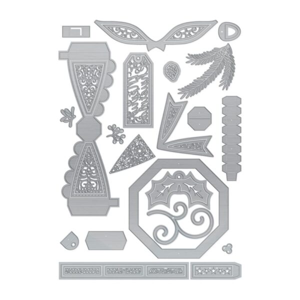 TONIC DIE DECORATIVE CHRISTMAS BAUBLE