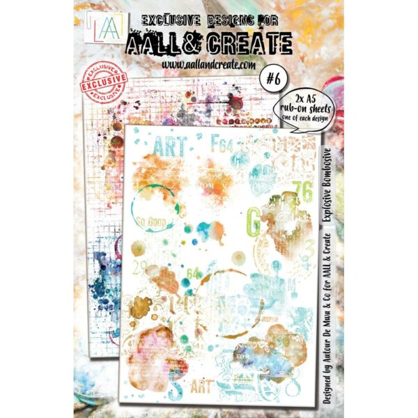 AALL & CREATE RUB ON EXPLOSIVE BOMBOSIVE AALL & CREATE RUB ON EXPLOSIVE BOMBOSIVE